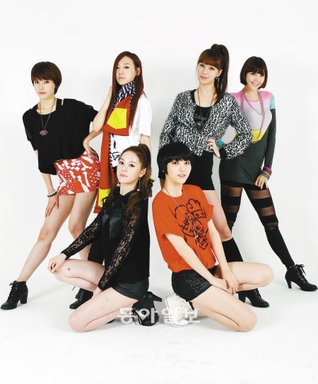 에이프릴키스의 평균 신장은 173cm. 대부분 모델 경력이 있는 만큼 장신을 자랑한다. 국경원 스포츠동아기자 onecut@donga.com