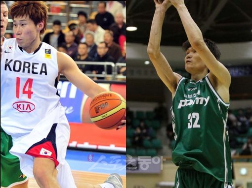 KGC 오세근- 동부 김주성. 스포츠동아DB