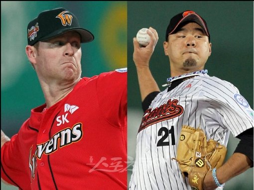 SK 와이번스 고든- 롯데 자이언츠 송승준. 스포츠동아DB
