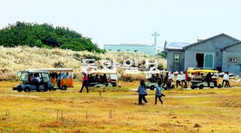 국토 최남단인 마라도에 전동카트 등을 이용한 무질서 관광이 도마에 오른 가운데 지역 주민들은 근본적인 해결책을 요구하고 있다. 제주=임재영 기자 jy788@donga.com