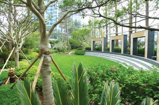 <더샵 센트럴스타 잔디광장>