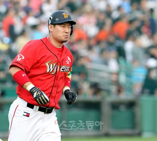SK 와이번스 안치용. 스포츠동아DB
