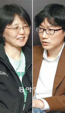 이정향 감독(왼쪽), 황동혁 감독.