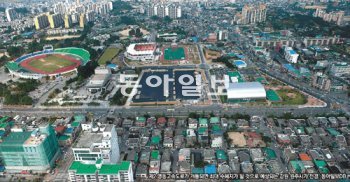 제2 영동고속도로가 개통되면 최대 수혜지가 될 것으로 예상되는 강원 원주시가 전경. 동아일보DB