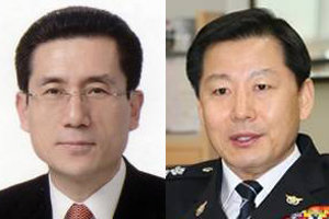 이강덕 서울경찰청장 내정자(왼쪽)와 이철규 경기경찰청장내정자.