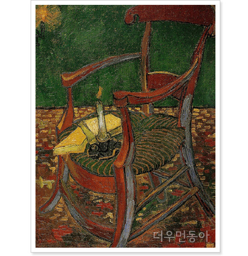 ▲ 고흐 ‘고갱의 의자’ (1888), 유화 90.5x72cm, 반 고흐 미술관.