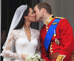 윌리엄 왕자와 공작부인 케이트 미들턴.