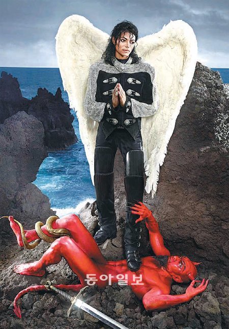 데이비드 라샤펠의 ‘대천사 마이클’. dlcseoul 제공