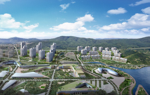 -포스코건설, '세종 더샵 센트럴시티''세종 더샵 레이크파크' 조감도-