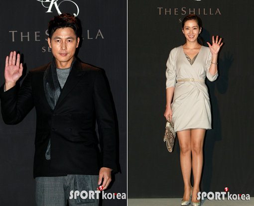 배우 정우성-송윤아(왼쪽부터). 사진제공=스ㅍ