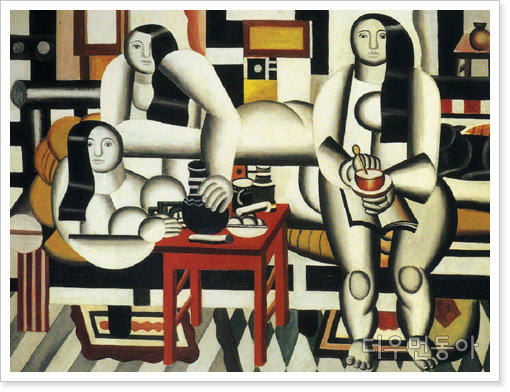 ▲ 레제 ‘세 여인’ (1921, 캔버스에 유채, 183.5x251.5cm, 뉴욕현대미술관)