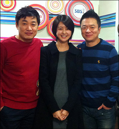 컬투쇼 스튜디오를 찾은 배우 이요원. 사진제공=SBS