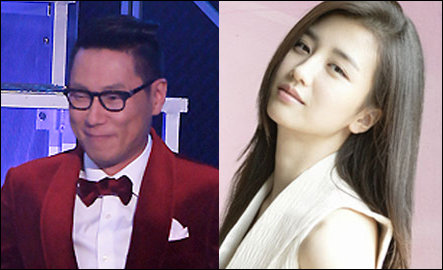 2011 MBC방송연예대상 MC로 최종 확정된 윤종신(사진 왼쪽)과 박하선