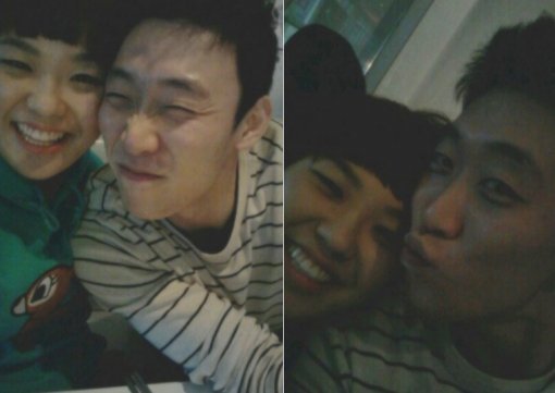 권미진-김강선(출처= 권미진 미니홈피)