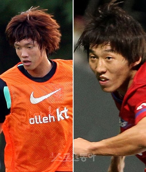 홍정호(좌), 김보경(우). 스포츠동아DB