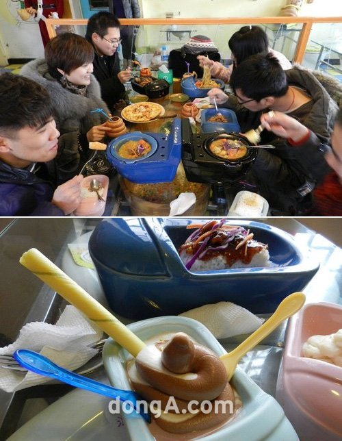 ‘화장실 식당’ (출처= 중국신문망)