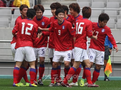 대한민국 올림픽 축구대표팀. 스포츠동아DB