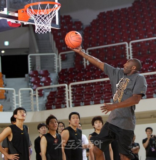 지난해 7월 방한 당시의 코비 브라이언트. 스포츠동아DB