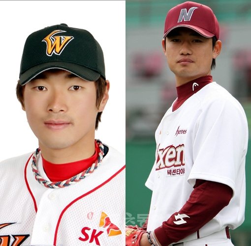 (좌)임훈 (우)손승락. 스포츠동아DB.