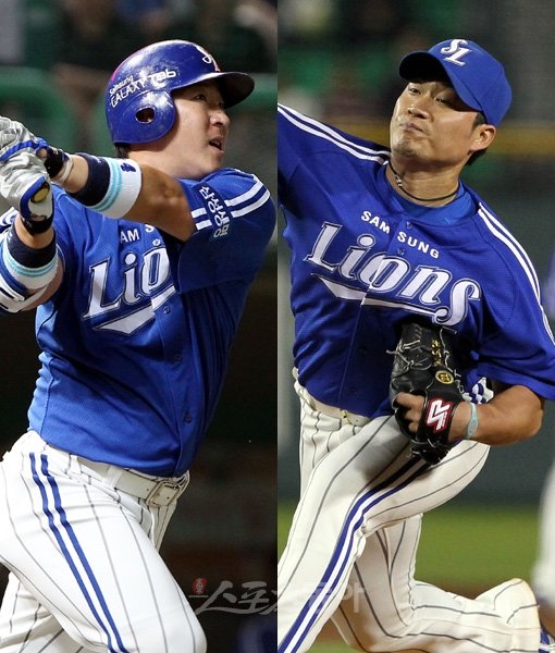 (좌)최형우 (우)오승환, 스포츠동아DB.