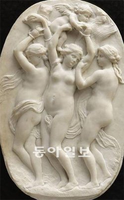 헤라르트 판옵스탈의 ‘에로스로 연결된 삼미신’. 사진 출처 라트리뷘드라르