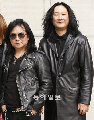 백두산 유현상, 김도균(왼쪽부터). 동아일보 SB