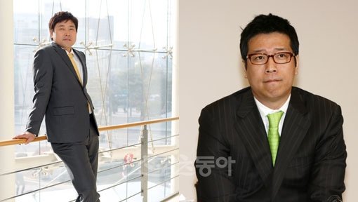 양준혁(좌),강병규(우). 스포츠동아DB