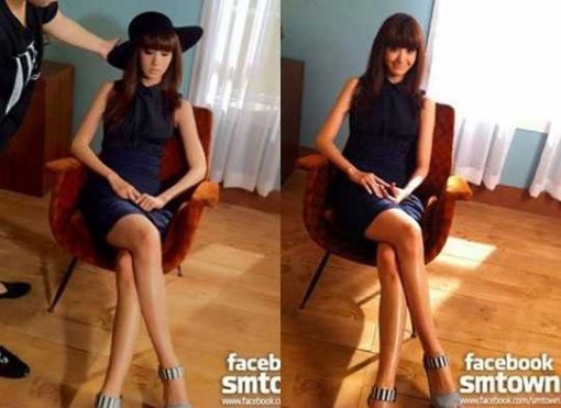 윤아 뼈팔뚝 사진. 출처=SM엔터테인먼트 페이스북