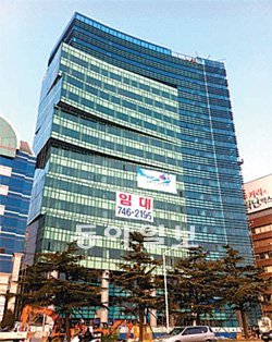 다음 달 9일 준공 예정인 대구무역회관. 임대가 원활하지 않아 속앓이를 하고 있다. 한국무역협회 대구경북본부 제공