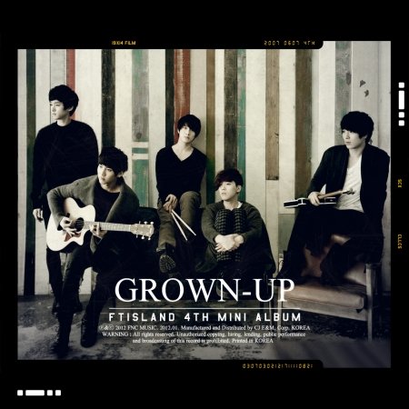 FT아일랜드는 네 번째 미니앨범 ‘GROWN-UP’. 사진제공 ｜ FNC MUSIC