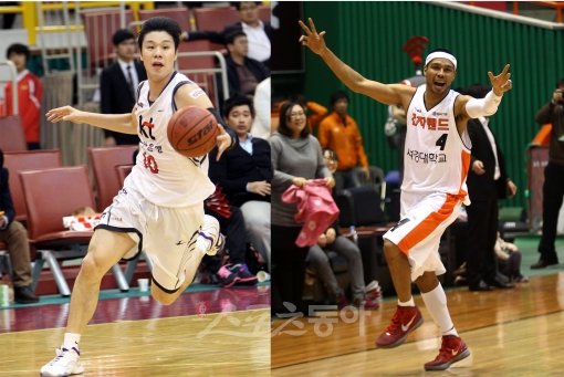 KT 조성민(왼쪽)-전자랜드 문태종(오른쪽). 스포츠동아DB(왼쪽), 사진제공｜스포츠코리아(오른쪽)