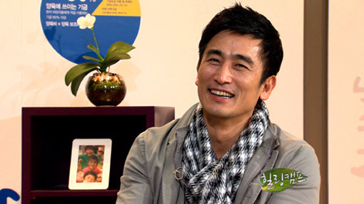 SBS ‘힐링캠프, 기쁘지 아니한가’에 출연한 배우 차인표. 사진제공｜SBS