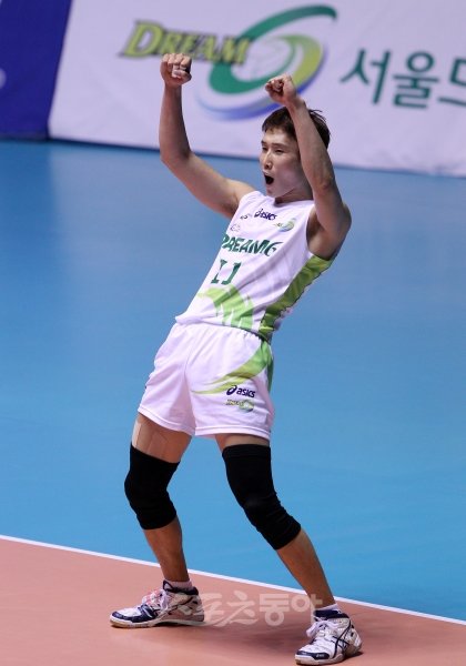 드림식스의 루키 최홍석은 팀 성적이 후반기로 갈수록 상승세를 보인 것과 함께 기량도 부쩍 늘었다. 스포츠동아 DB