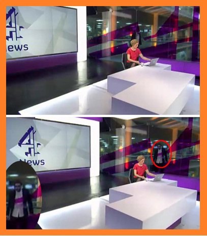 ‘생방송 좀비 등장’ (출처= 영상 캡처)