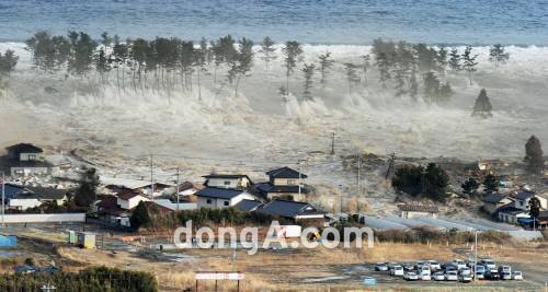 서일본 대지진 공포 (사진=동아일보 DB)