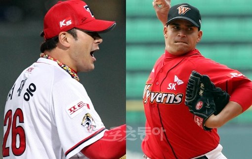 KIA 서재응-SK 마리오. 스포츠동아DB