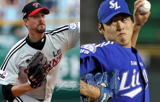 LG 주키치-삼성 차우찬. 스포츠동아DB