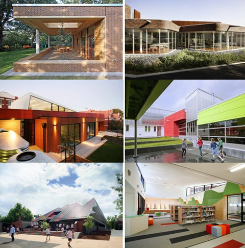 ‘세계의 학교 건물들’