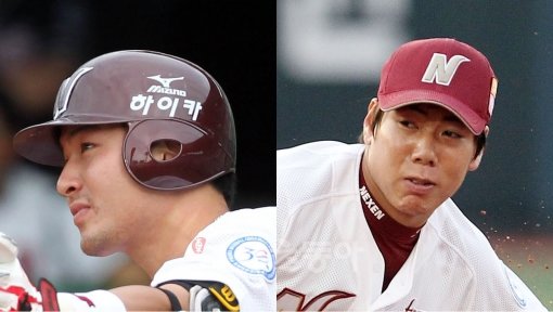 넥센 박병호(왼쪽)와 강정호의 ‘PK포’가 약체로 평가받던 넥센 타선을 위협감 있는 타선으로 바꾸고 있다. 스포츠동아DB