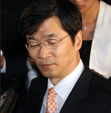 곽노현 실형 선고