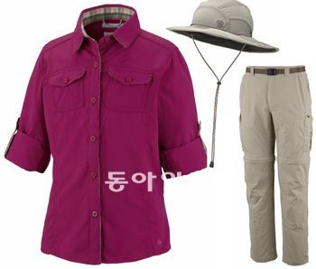 (맨 오른쪽)컬럼비아 버그 쉴드 컨버터블 팬츠