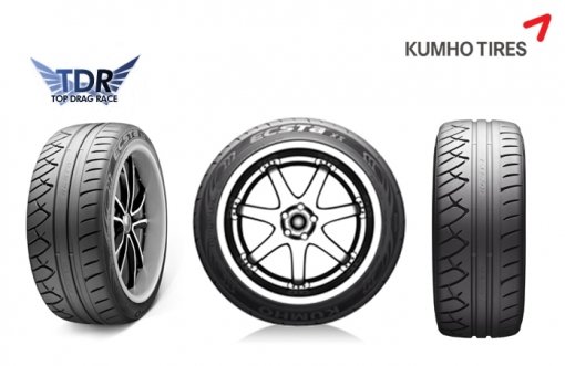 금호타이어의 고성능 타이어인 엑스타 XS.