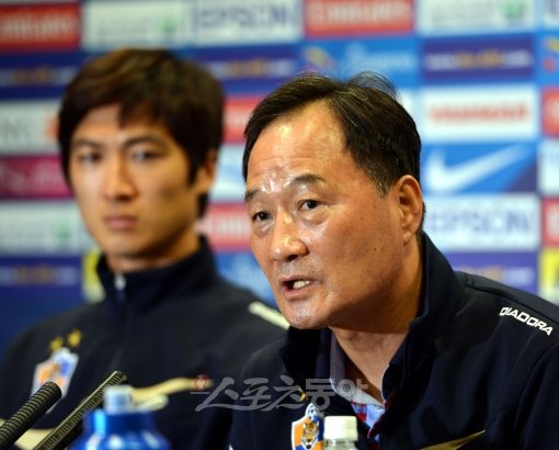 김호곤 감독. 브리즈번(호주)=사진공동취재단