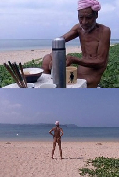 70대 일본 남성, 20년째 알몸생활