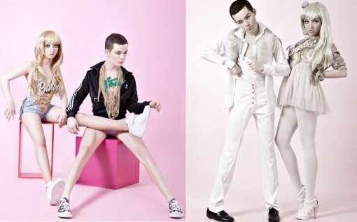 바비인형 커플(사진 출처= 헤이든 우드 홈페이지)