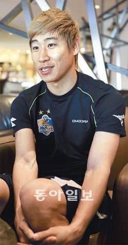 일본 프로축구 J리그에서 활약하다 올 시즌 K리그로 복귀한 ‘태양의 아들’ 이근호는 “20골을 넣어 울산의 K리그 우승을 주도하겠다”고 다짐했다. 울산 제공