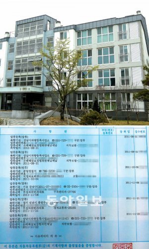 김기용 경찰청장 내정자 부인이 분양받은 경기 성남시 분당구 판교동 판교원마을 아파트(위). 김 내정자는 가구주를 부인으로 바꿔 아파트를 분양받은 의혹을 받고 있다. 김 내정자의 어머니가 소유한 자동차 등록 원부에는 주정차 위반 등으로 35회나 차를 압류당한 사실이 기록돼 있다. 성남=김재명 기자 base@donga.com