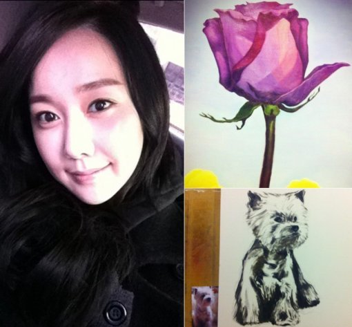 김민서 그림 실력(사진= 김민서 트위터)