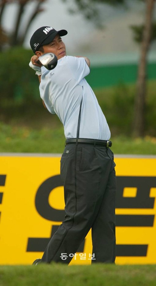 골프선수 장익제. (사진제공=하이트)