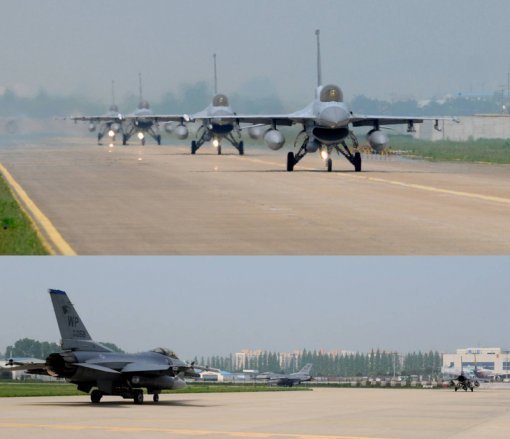 한미 연합 공중전투훈련 〈연합〉